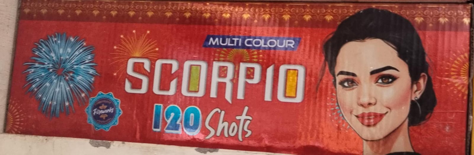 inba Crackers 120 Shots Multi Colour